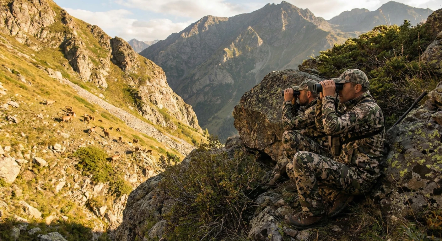 Eastern Caucasian Tur trophy hunting in Dagestan, Russia — Capra World Slam