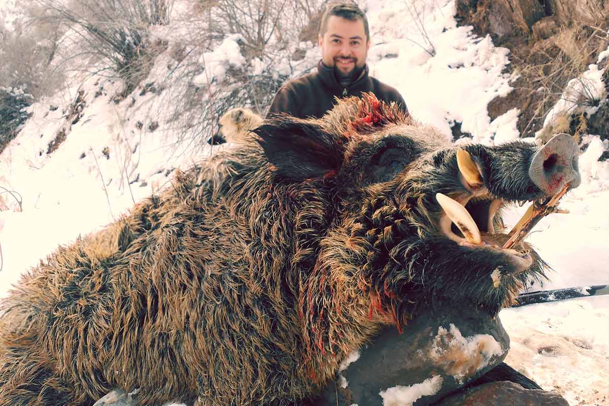 Wild Boar Hunt Tajikistan